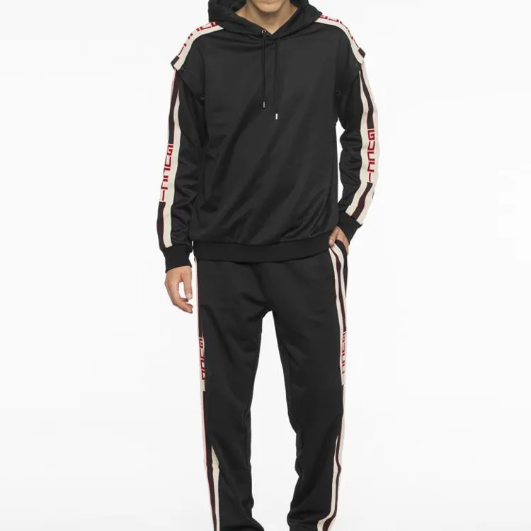 GUCCI Sweatshirts Men Black-3