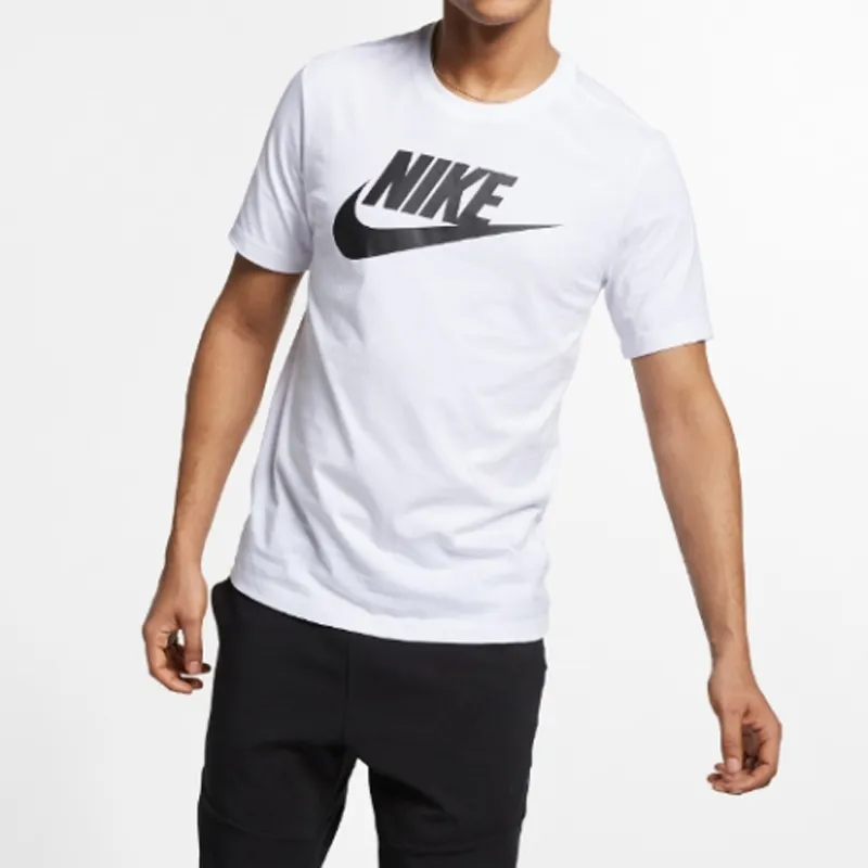 Nike T Shirts Men White-4
