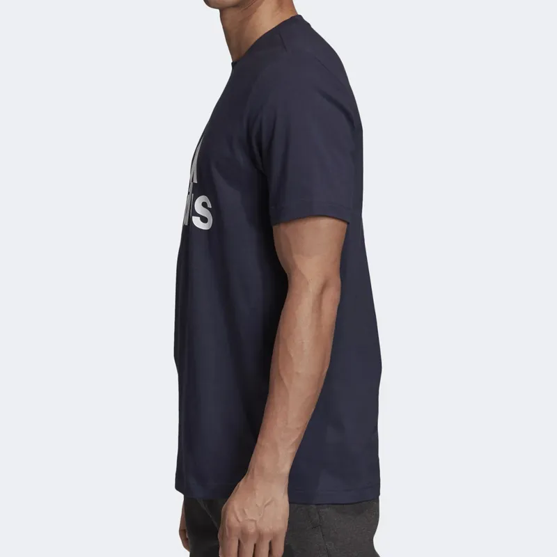 Adidas T Shirts Men Dark Blue-4