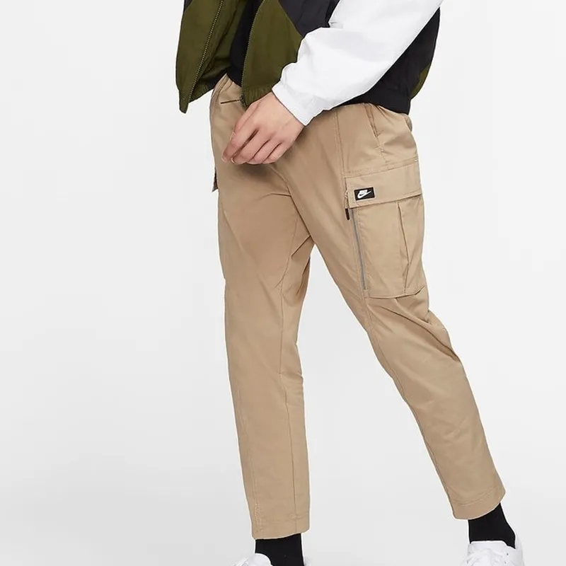 Nike Casual Pants Men Khaki-3
