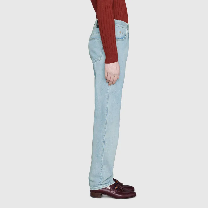 GUCCI Jeans Men Light Blue-2