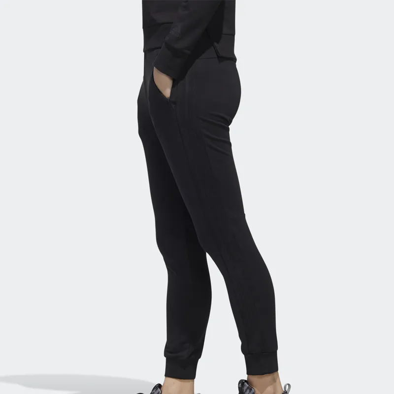 Adidas Knitted Sweatpants Women's Black-4
