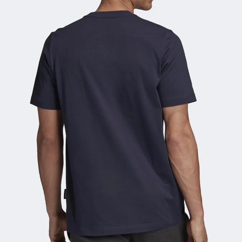 Adidas T Shirts Men Dark Blue-5
