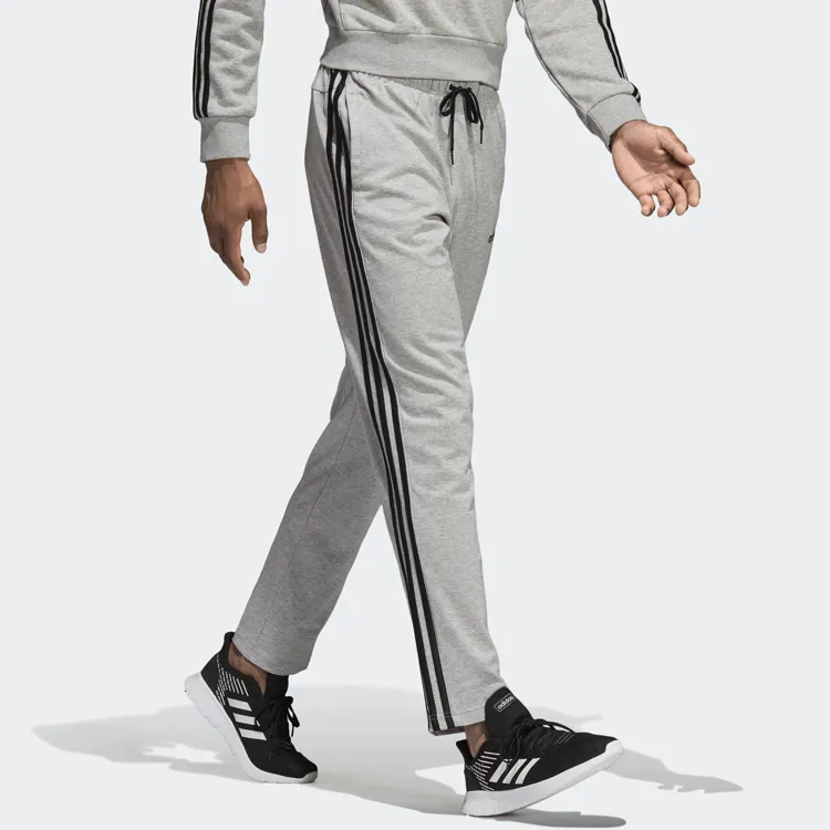 Adidas Knitted Sweatpants Men's Gray-5