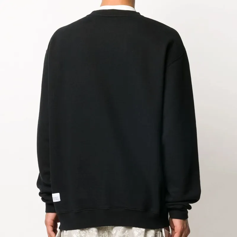 HERON PRESTON Sweatshirts Men Black-5