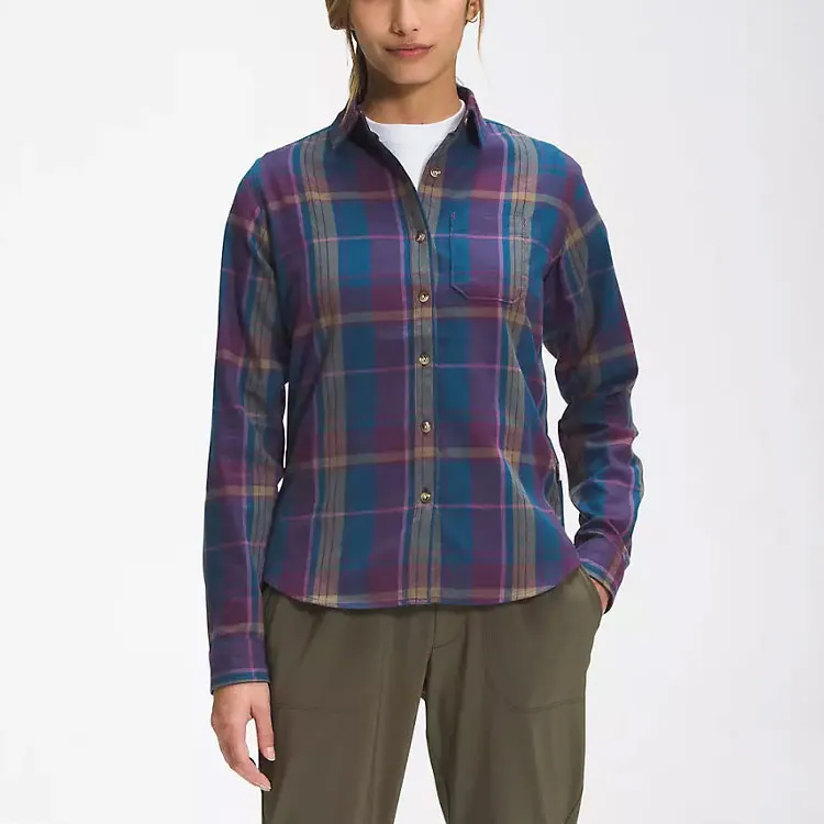 THE NORTH FACE Shirt Women's Blue Purple-3