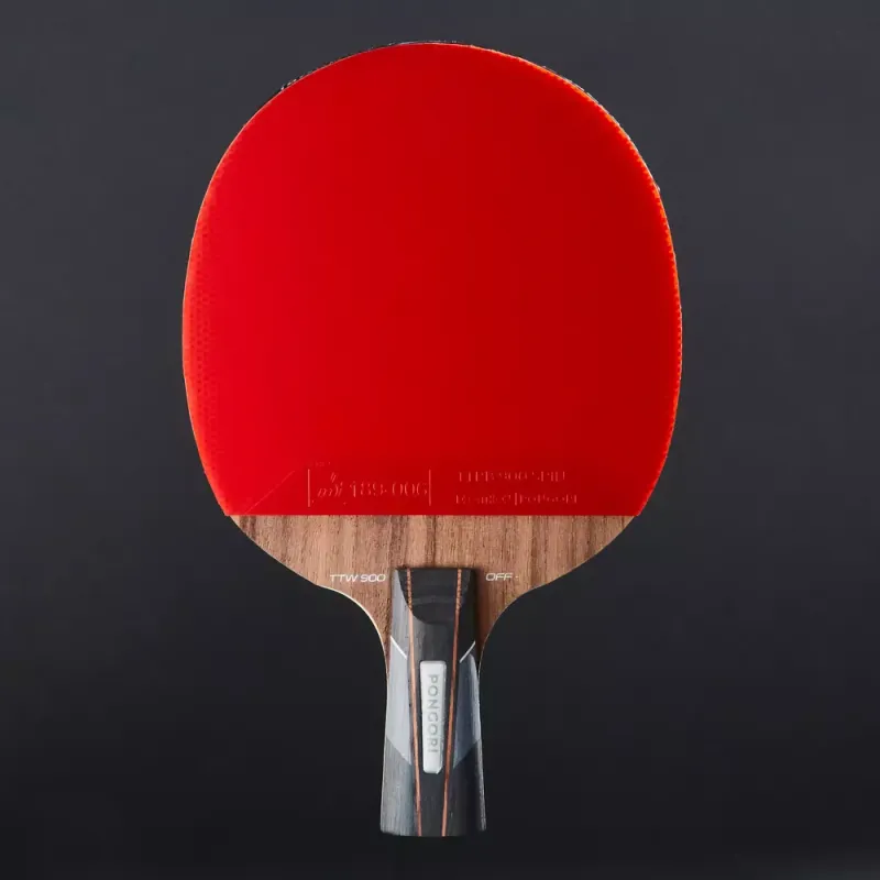 DECATHLON Ping Pong Paddles Unisex Penhold Grip+Shuttlecock Racket Cover-3
