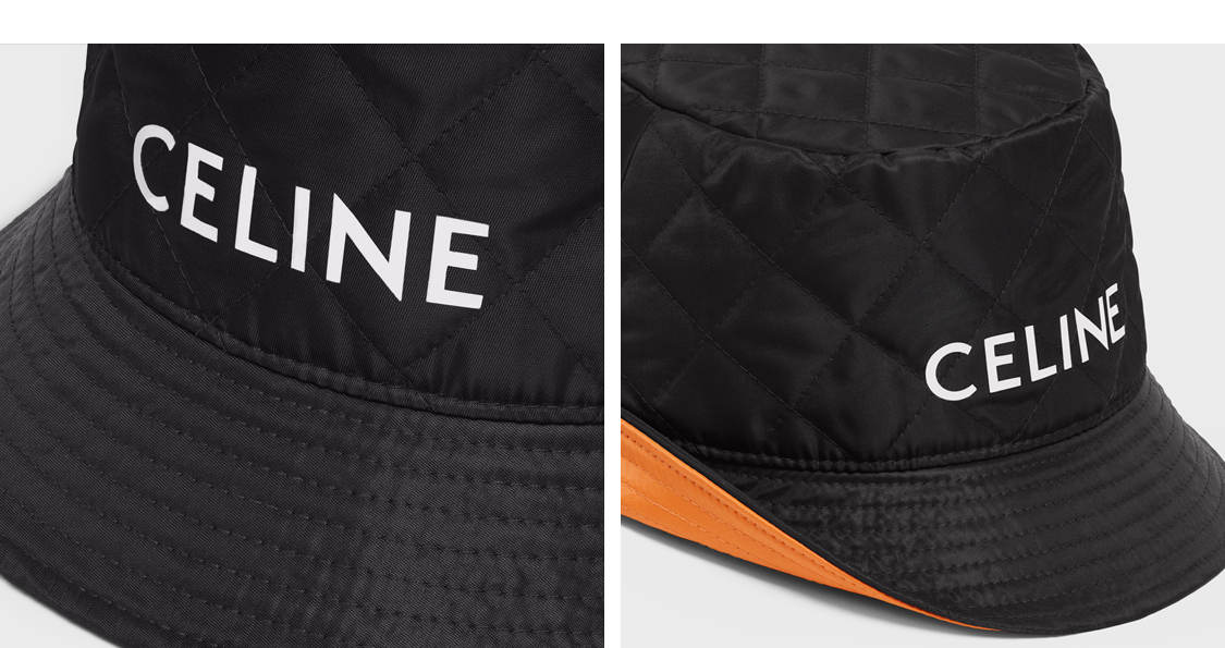 CELINE Bucket Hat in Vinyl Twill S - POIZON