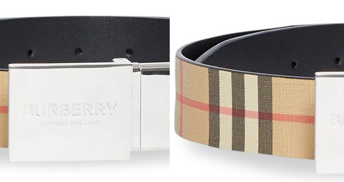 Burberry Leather Belts Men Light Brown - POIZON