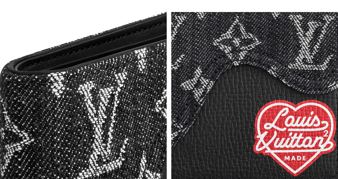 LOUIS VUITTON X Nigo Slender Wallet Monogram Black - POIZON