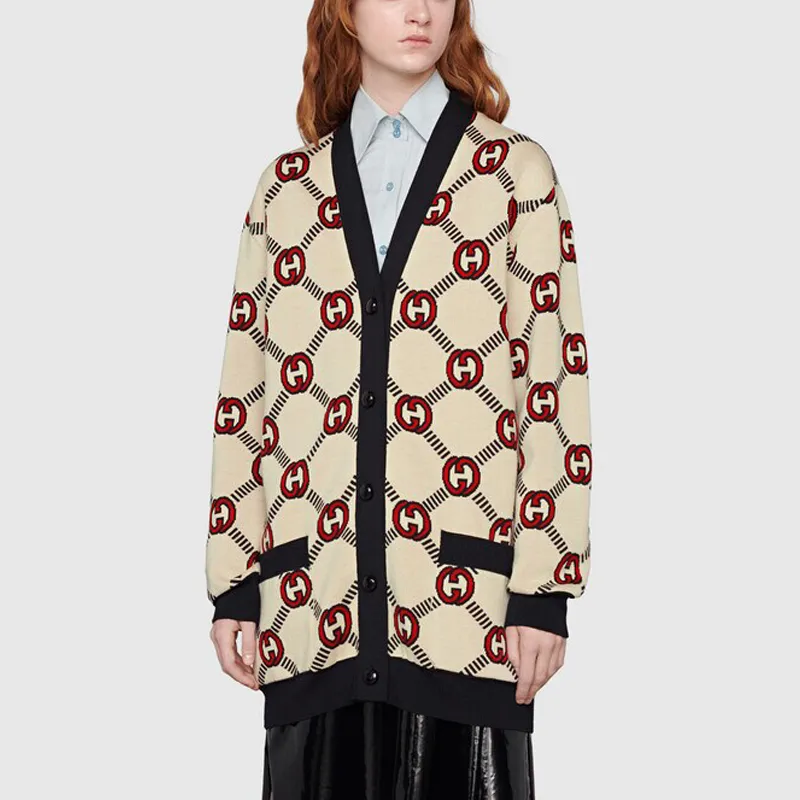 GUCCI Reversible Interlocking G Cardigan-3