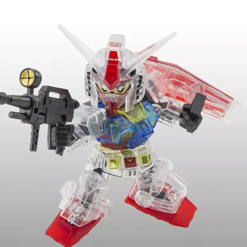 BANDAI SDCS Gundam Base Limited RX 78 2 Gundam Model Kits Multicolor Transparent-1