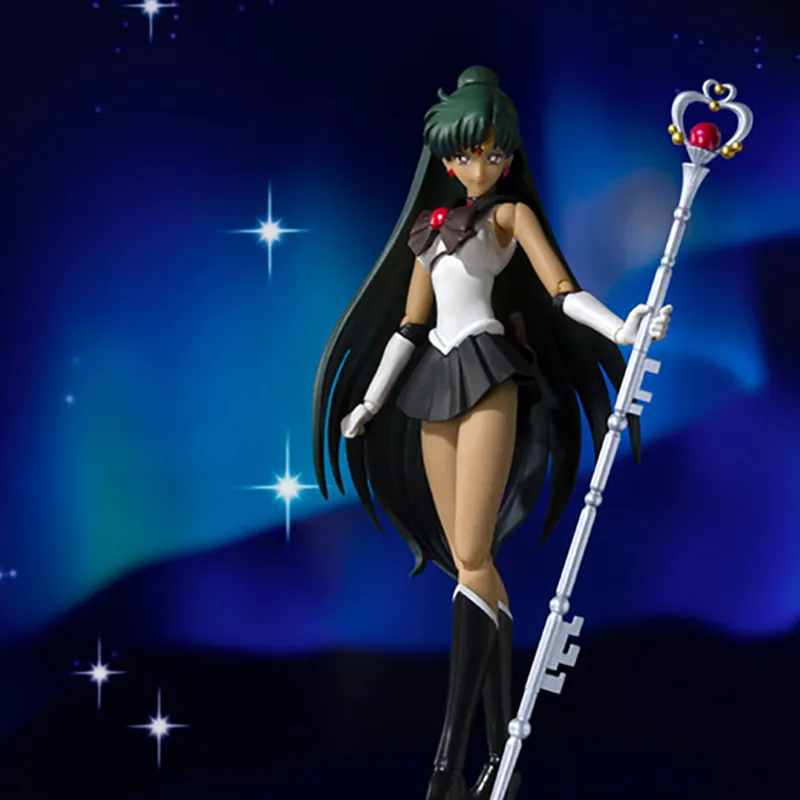 BANDAI Sailor Moon Meiou Yukina Poseable Scale Figures Animated Color Scheme-5
