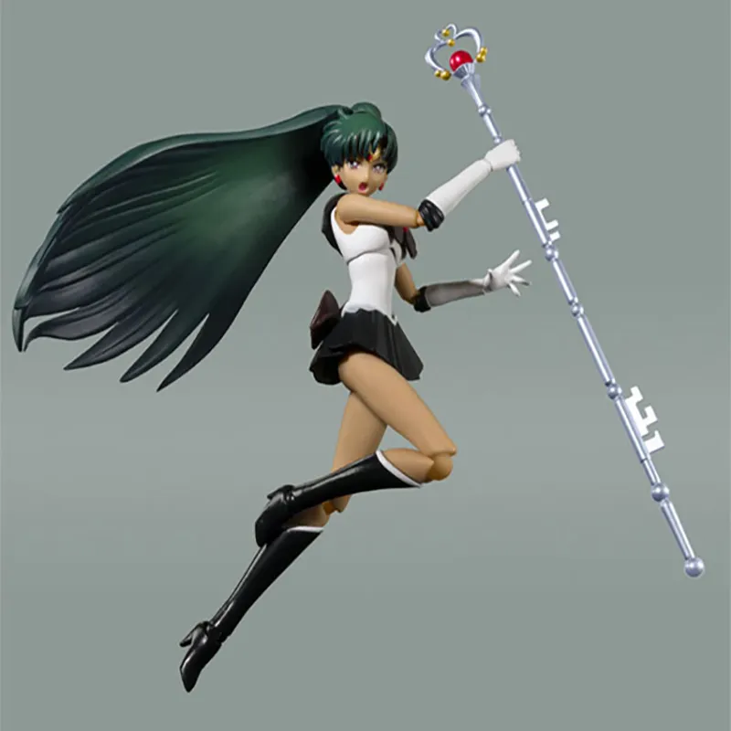 BANDAI Sailor Moon Meiou Yukina Poseable Scale Figures Animated Color Scheme-2