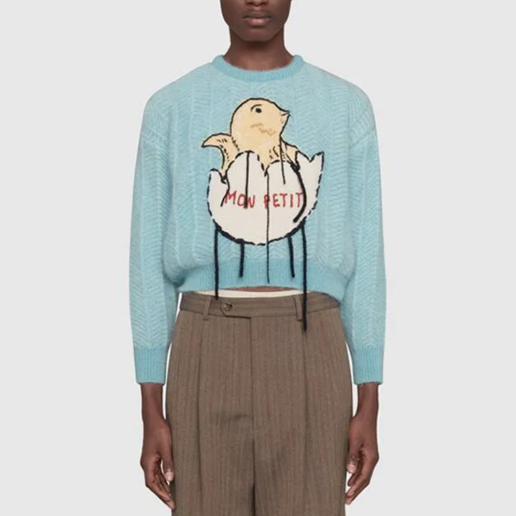 GUCCI Chic Egg Cropped Jumper-4