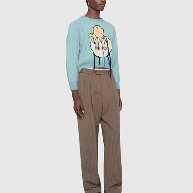 GUCCI Chic Egg Cropped Jumper-3