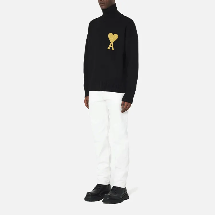 AMIPARIS FW21 Sweater Men's Black-3
