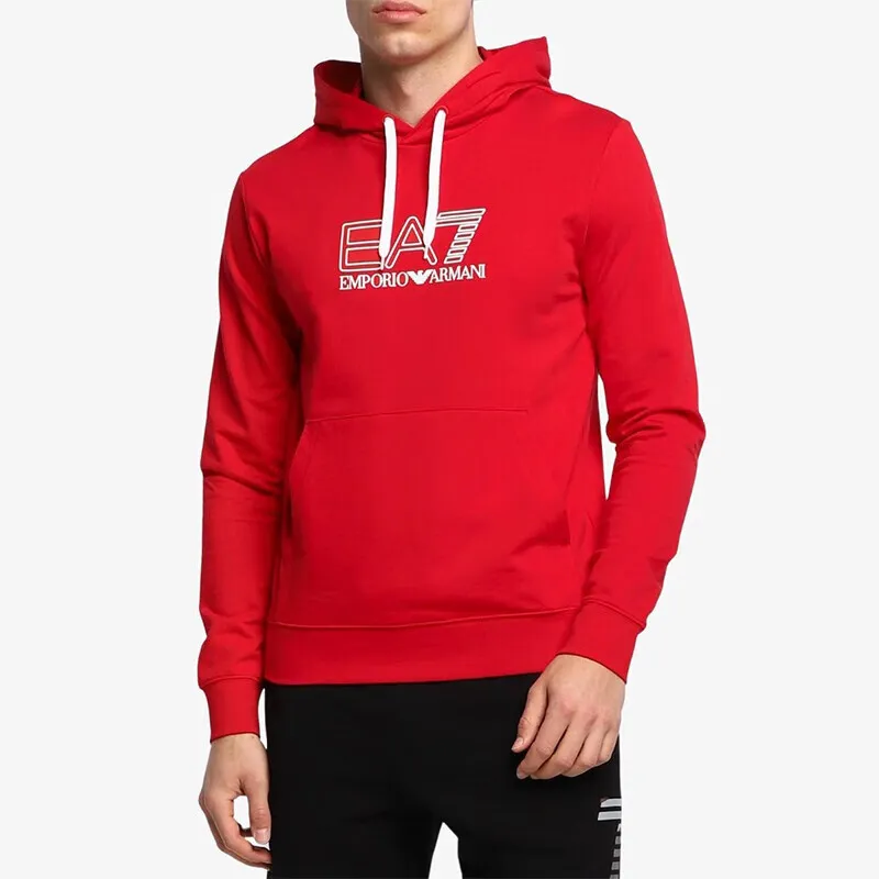 EMPORIO ARMANI EA7 Sweatshirts Men Red-3
