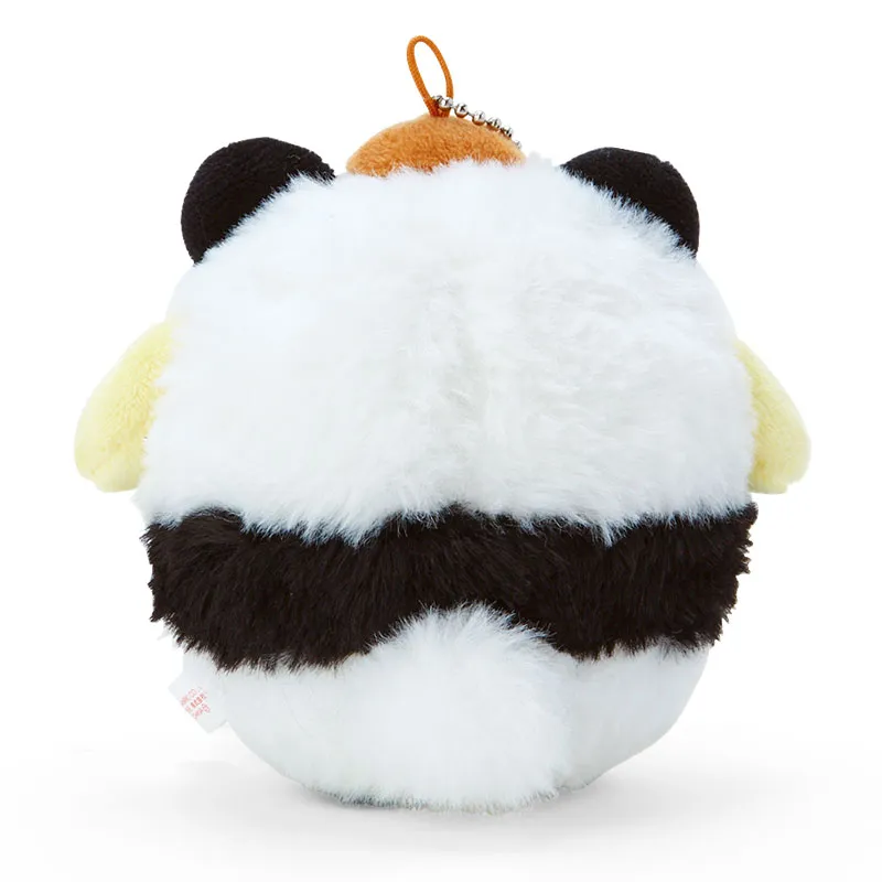 Sanrio Pompompurin Panda Collection Dolls Plush Pendant 11cm High-2