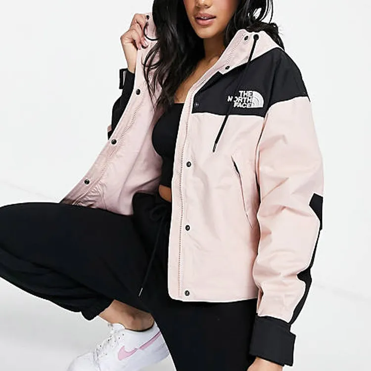 THE NORTH FACE Windbreaker Jackets Women's Evening Sand Pink-1