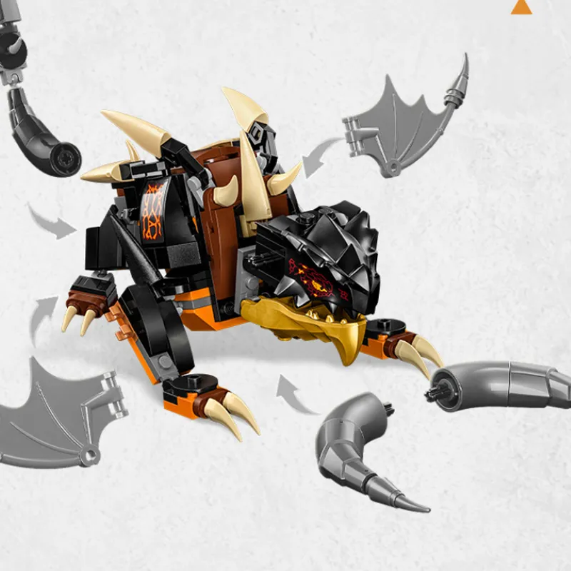 LEGO Cole’s Earth Dragon EVO Building Blocks 71782-1