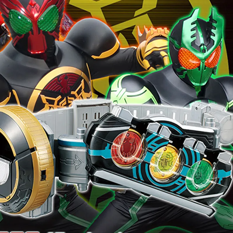 BANDAI DX Kamen Rider OOO Eagle Tiger Locust Trio, Ten Anniversary Edition Model Accessories-2