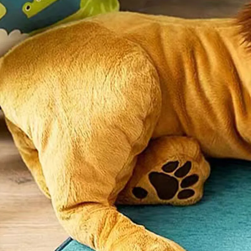 IKEA Djungelskog Yunguskuo Lion Dolls Plush Doll 70cm High-2