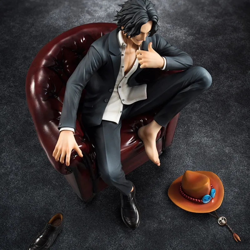 MegaHouse Portgas D. Ace Excellentmodel One Piece Scale Figures 14cm-1