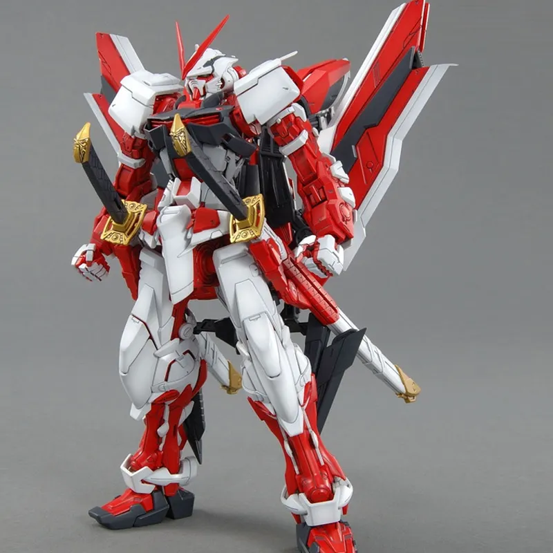 BANDAI Gundam Mg Gundam Kai 1/100 Scale Astray Red Frame Model Kit Action Figure-7