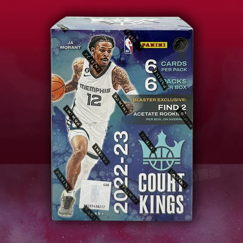 PANINI NBA Player 2022 23 COURT KINGS NBA Player Card, Basketball US Version Sports Cards 1 Box/6 Bags/36 Pieces-3