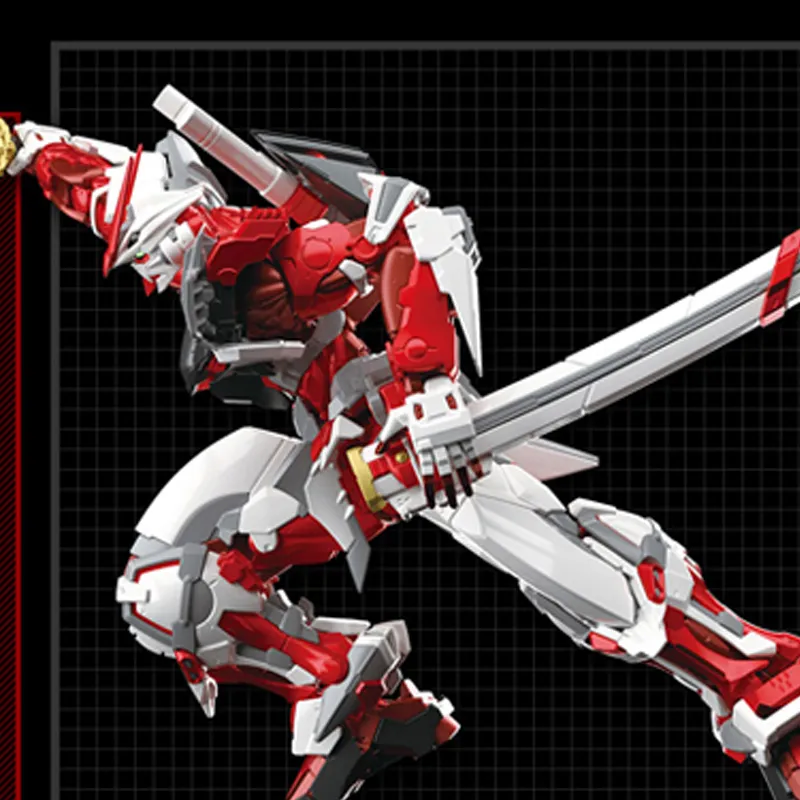 BANDAI Heretic Collection Gundam Hi RM 1/100 Red Heretic Hobby Model-3