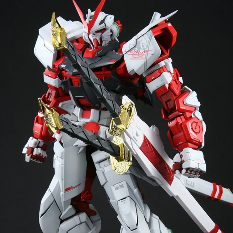 BANDAI PG 1 60 Mobile Suit Gundam SEED Gundam Astray Collection Red Unit Model Kits 30cm-2