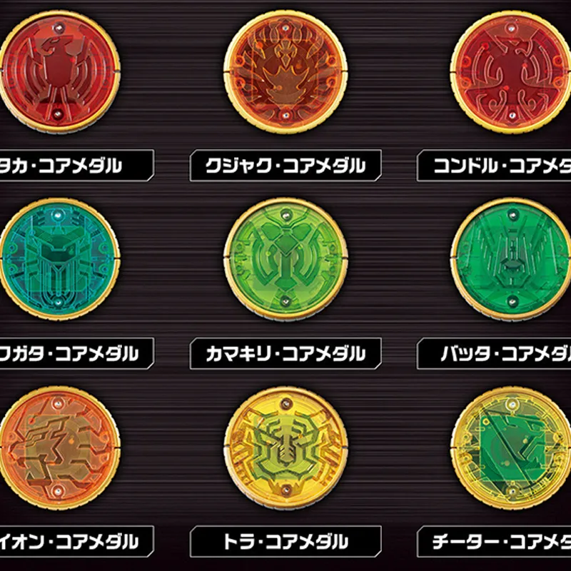 BANDAI DX Kamen Rider OOO Eagle Tiger Locust Trio, Ten Anniversary Edition Model Accessories-3