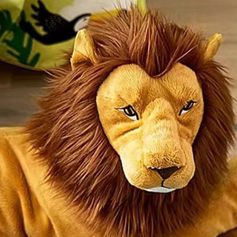 IKEA Djungelskog Yunguskuo Lion Dolls Plush Doll 70cm High-3