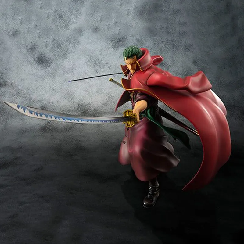 MegaHouse Roronoa Zoro Pop One Piece Edition Zoro Scale Figures 20cm-2