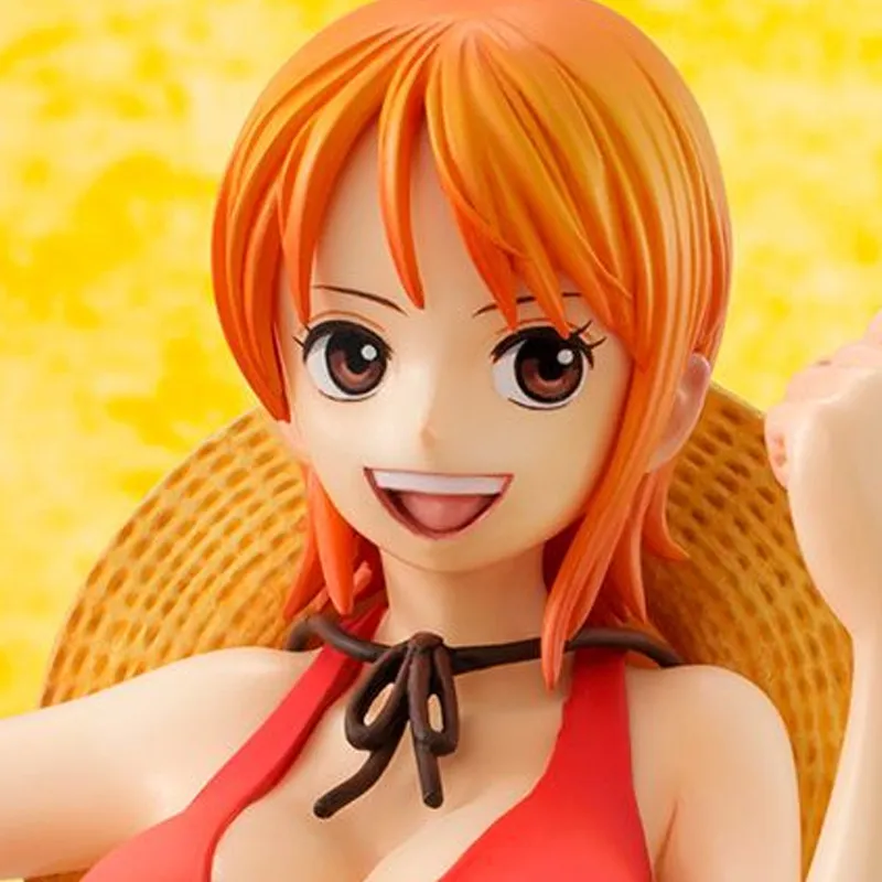 MegaHouse Nami P.o.p One Piece Limited Edition Mugiwara Ver. Scale Figures 22cm-2