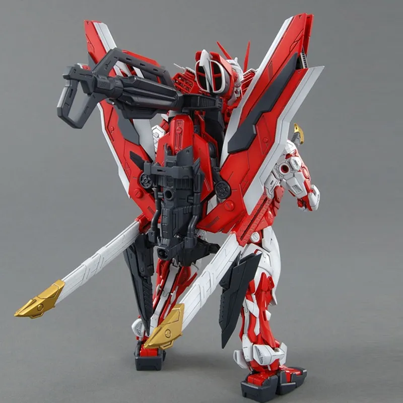 BANDAI Gundam Mg Gundam Kai 1/100 Scale Astray Red Frame Model Kit Action Figure-9