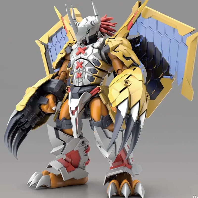 BANDAI Figure Rise Standard Amplified Digimon, WarGreymon 18cm Hobby Model-5