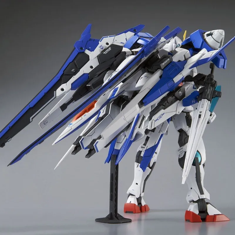 BANDAI PB Limited MG 1/100 Mobile Suit Gundam 00V War Record Raiser 00R Enhanced Gundam 00 Collection 18cm Hobby Model-10