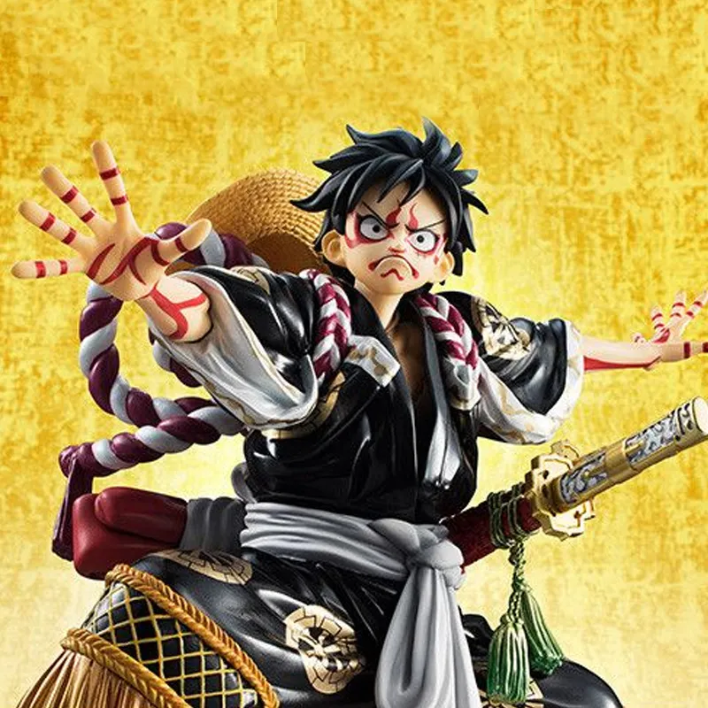 MegaHouse 1 8 Monkey D. Luffy Excellentmodel One Piece Scale Figures 19cm-2