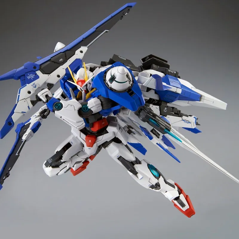 BANDAI PB Limited MG 1/100 Mobile Suit Gundam 00V War Record Raiser 00R Enhanced Gundam 00 Collection 18cm Hobby Model-7