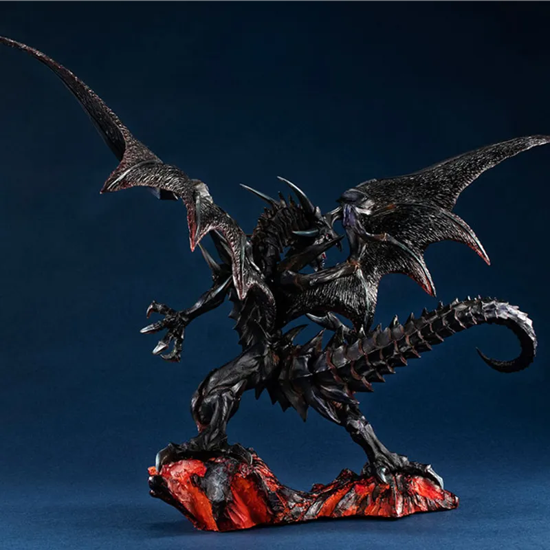 MegaHouse Yu Gi Oh! Character Artworks Yu Gi Oh! True Red Eyes Black Dragon Scale Figures 32.5cm-3