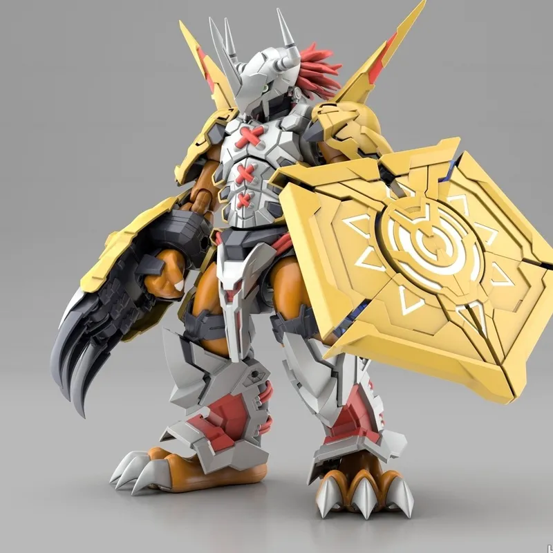BANDAI Figure Rise Standard Amplified Digimon, WarGreymon 18cm Hobby Model-6