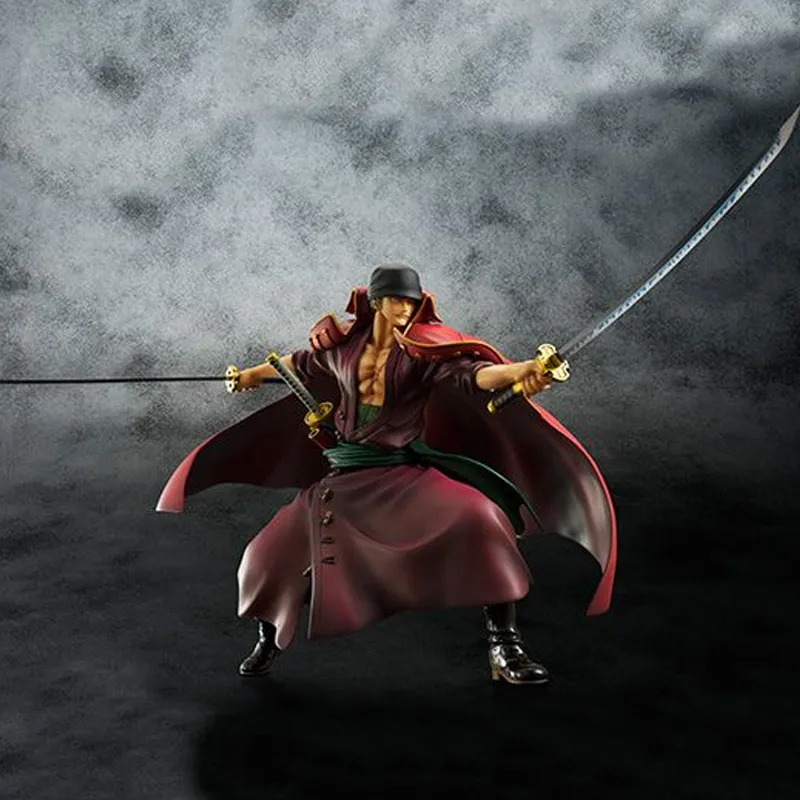 MegaHouse Roronoa Zoro Pop One Piece Edition Zoro Scale Figures 20cm-5