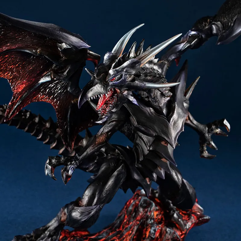 MegaHouse Yu Gi Oh! Character Artworks Yu Gi Oh! True Red Eyes Black Dragon Scale Figures 32.5cm-5