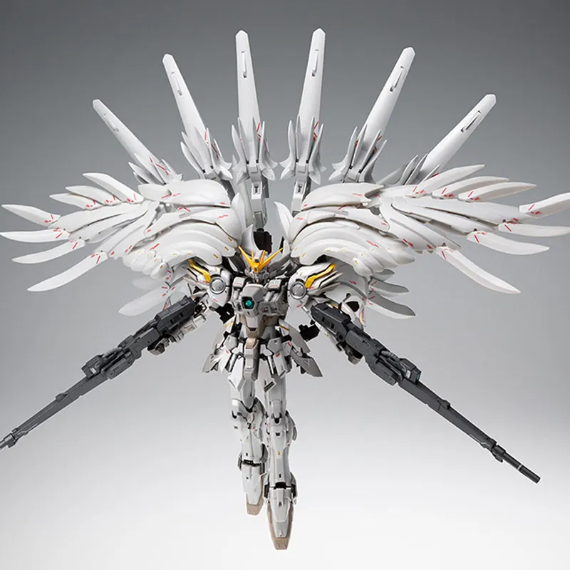 BANDAI Soul Limited GFFMC FIX New Mobile Report Gundam Wing EW Wing Gundam Zero Modified By Bishoujo Sakae Hobby Model-2