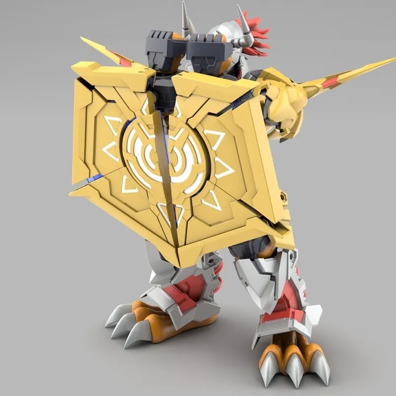 BANDAI Figure Rise Standard Amplified Digimon, WarGreymon 18cm Hobby Model-7