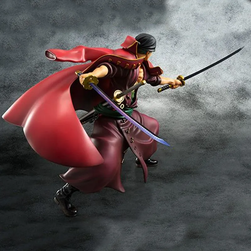 MegaHouse Roronoa Zoro Pop One Piece Edition Zoro Scale Figures 20cm-7