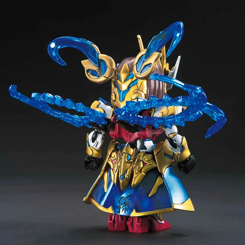 BANDAI SD BB Warrior SD Gundam World Sangoku Soketsuden Sun Shangxiang Strike Rouge Gundam Model Kits 8cm-3