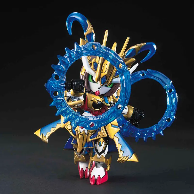 BANDAI SD BB Warrior SD Gundam World Sangoku Soketsuden Sun Shangxiang Strike Rouge Gundam Model Kits 8cm-4